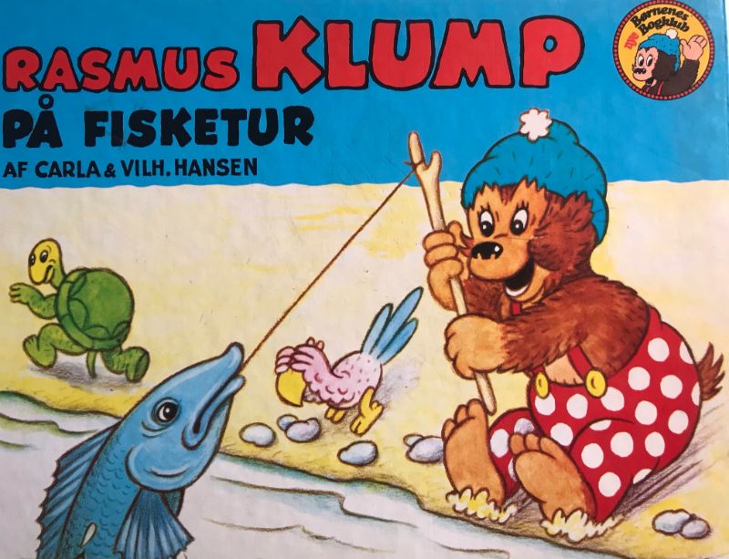 Rasmus Klump På Fisketur - Børneantikvariat