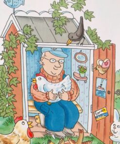 Han er tosset, sagde naboerne