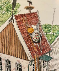 Alternative view of Mormor og Svend får langbenet besøg