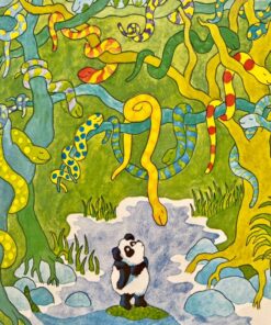 Alternative view of Da Panda stod tidligt op