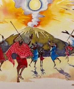 Krigeren og månen - fem masai eventyr
