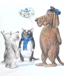 Hunden der troede den var en kat