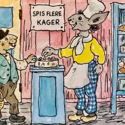 Klatremus og de andre dyr i Hakkebakkeskoven