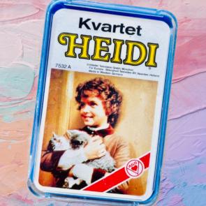Heidi - kvartet-kortspil