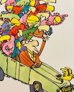 Pip og papegøjer