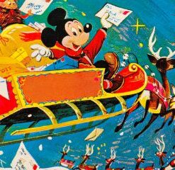 Mickey Mouse klarer juleposten