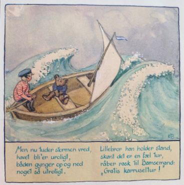 Lillebror på langfart - Billede 2
