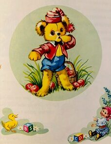 Den glade puddel og Slikmunden Teddy