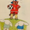 Pelle og Palle spiller fodbold