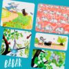 Babar til- og fra kort