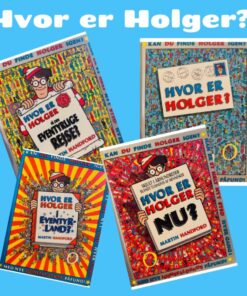 Små Find Holger-bøger i "Hvor er Holger..."-serien