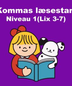 Kommas Læsestart - Niveau 1 (Lixtal 3-7)