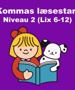 Kommas Læsestart - Niveau 2 (Lixtal 6-12)
