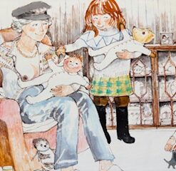 Katrine og den irriterende bamse