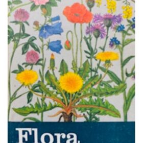 Flora i farver politikens naturbøger retro vintage