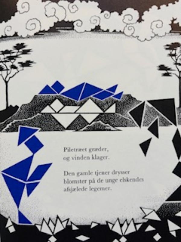 En tangram-historie
