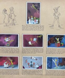 Richs samlealbum med samlemærker fra Disneys eventyr om Peter Pan