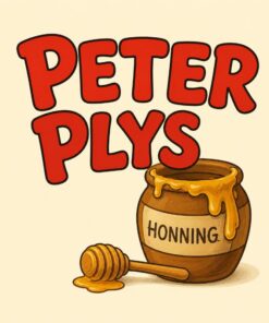 Peter Plys tegneserie vintage retro 1980'erne